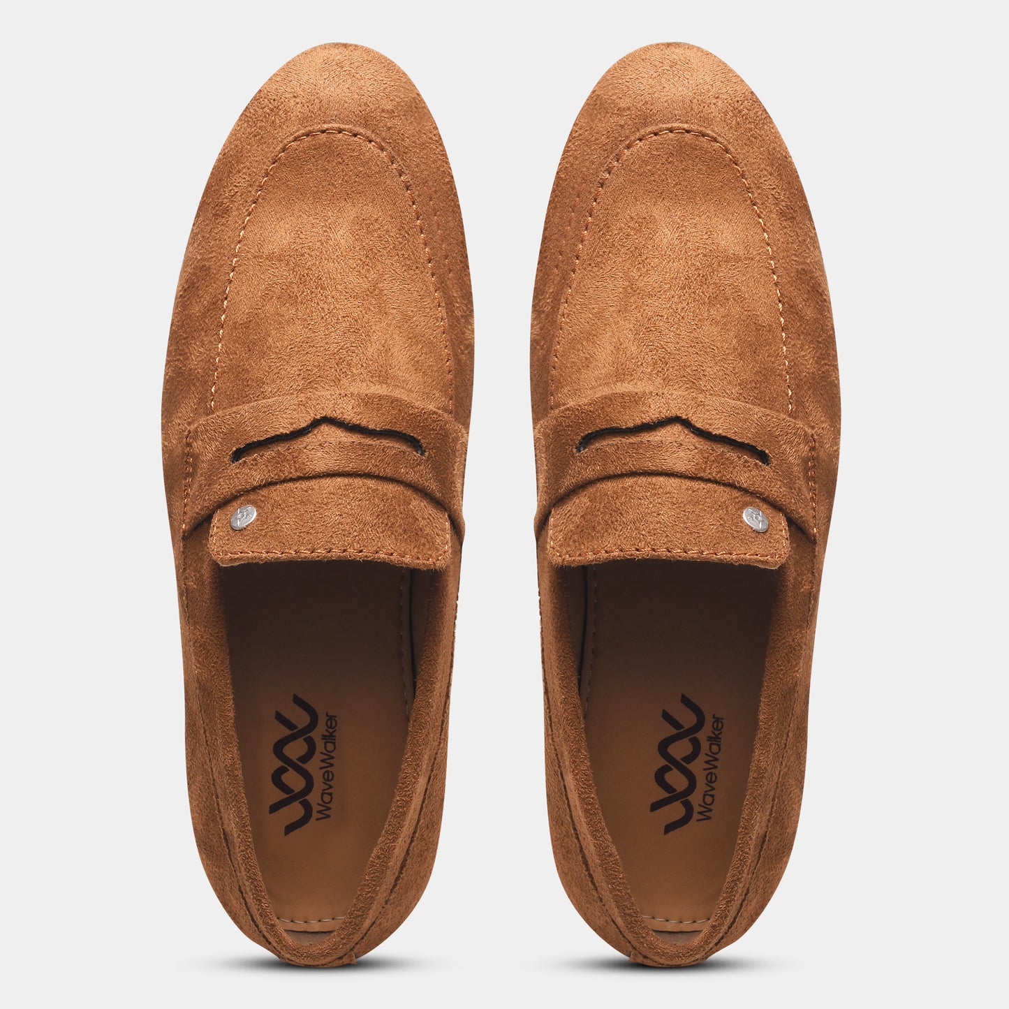 WAVEWALKER CHARGE Men Black Classic Suede Loafers