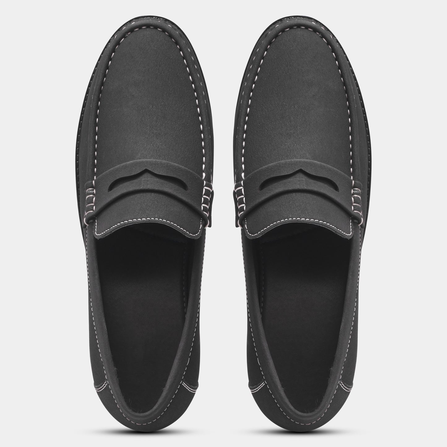 WAVEWALKER Charls Suede Loafers Green For Men