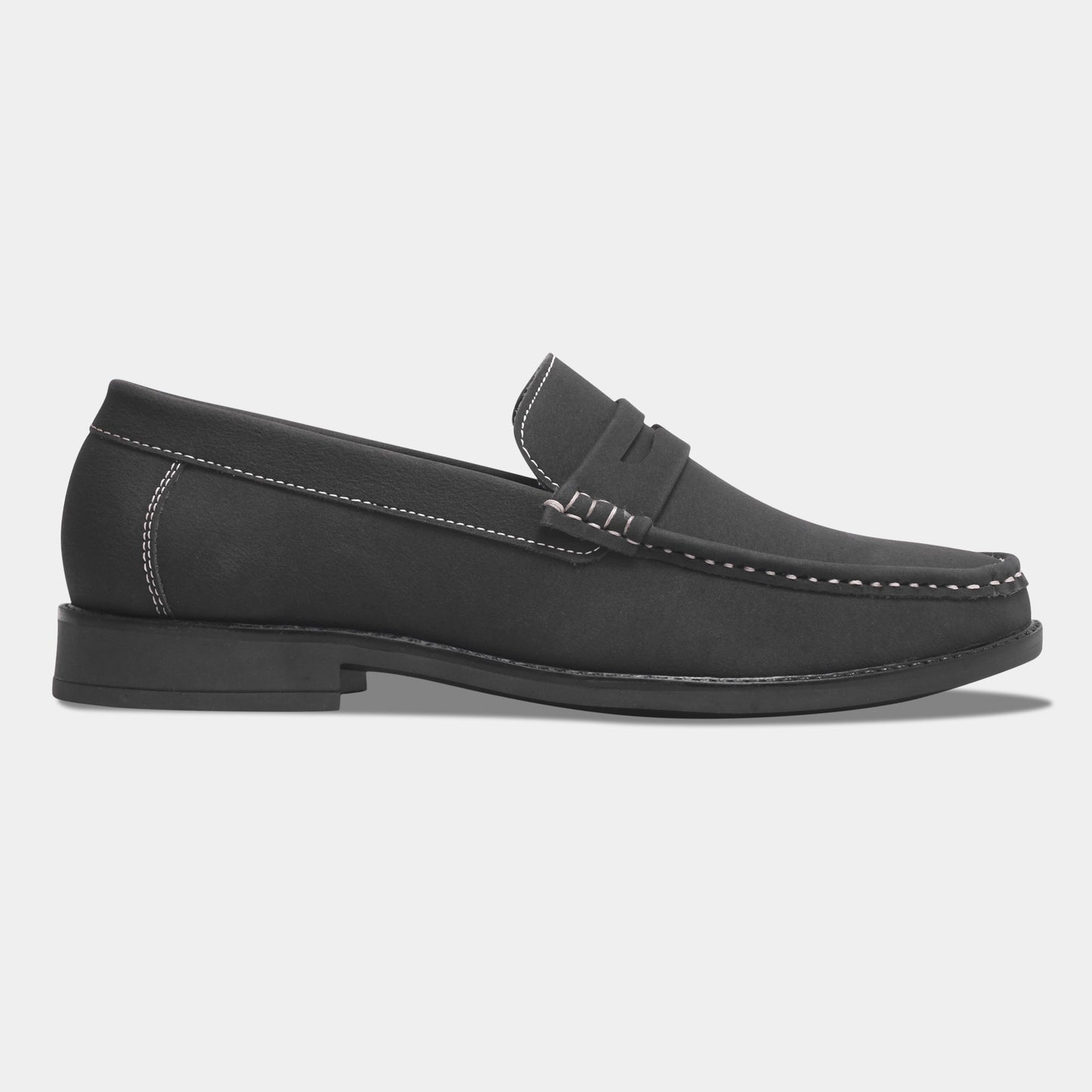 Wave Walker Charls Suede Loafers Black For Men