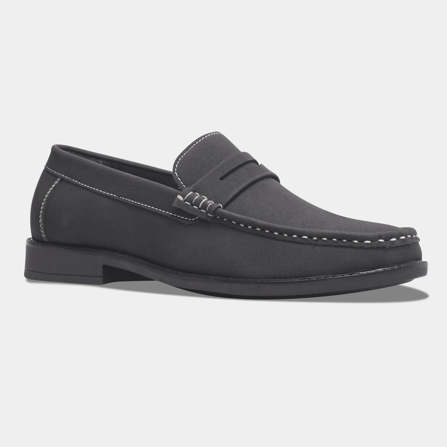 Wave Walker Charls Suede Loafers Black For Men