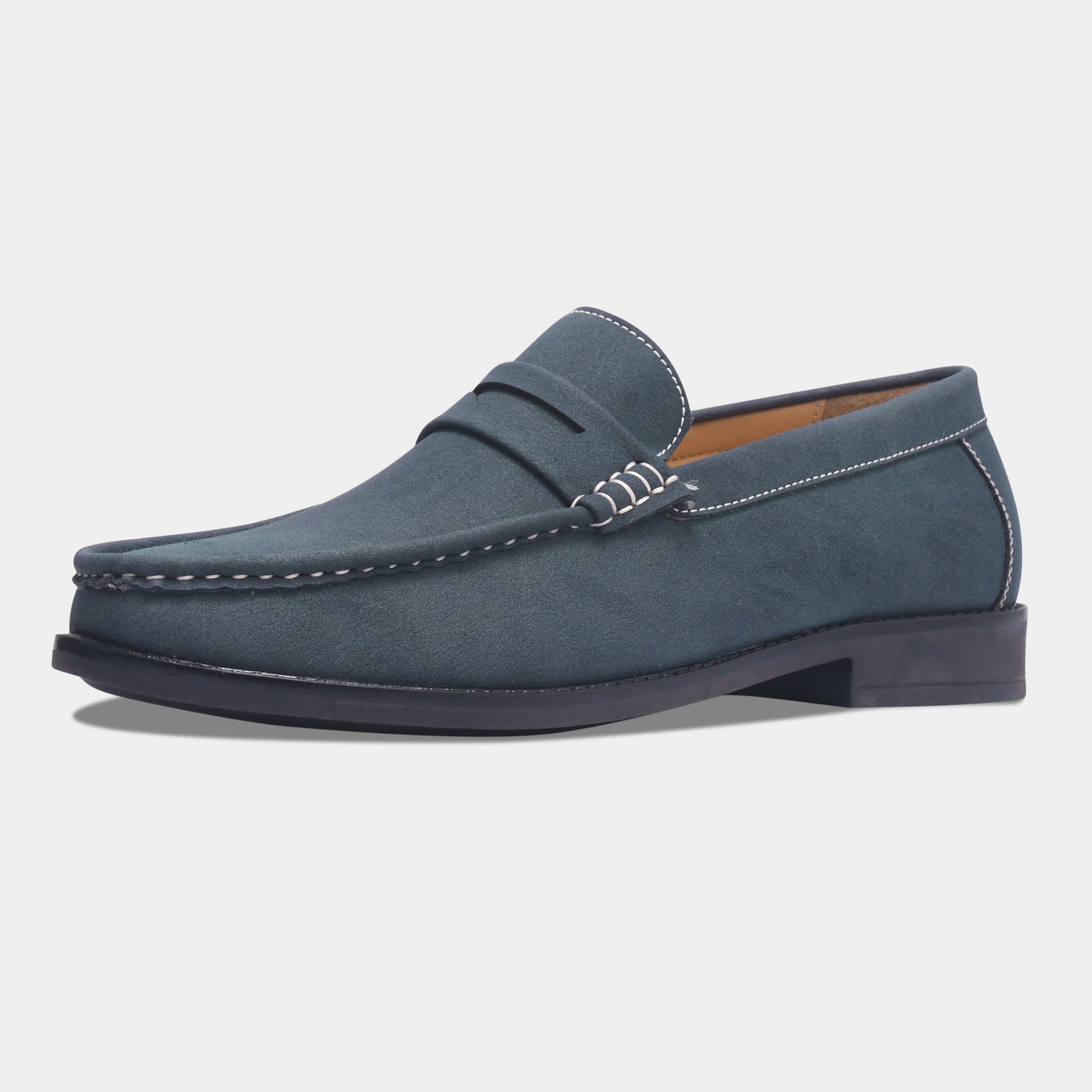 WAVEWALKER Charls Suede Loafers Green For Men