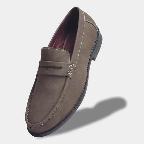 Wave Walker Charls Suede Loafers Brown For Men