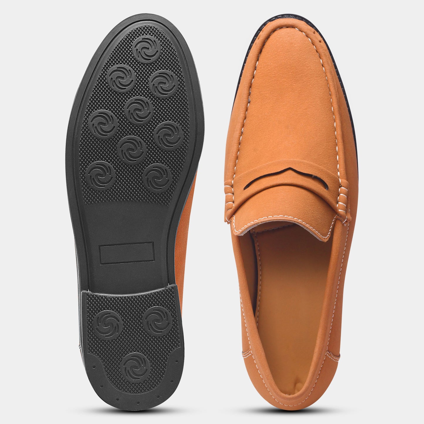 WAVEWALKER Charls Suede Loafers Green For Men