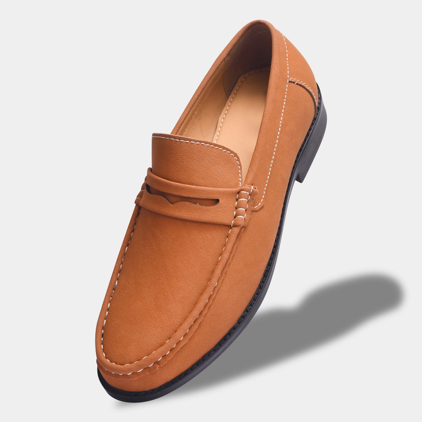 WAVEWALKER Charls Suede Loafers Green For Men