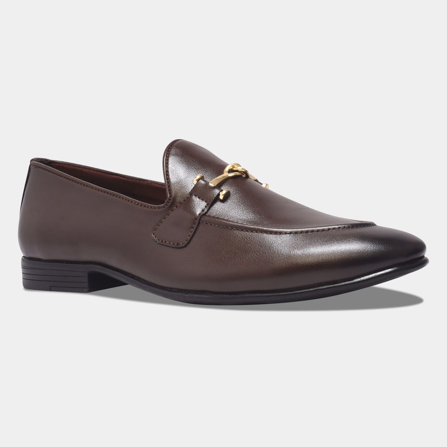 Wave Walker Command Classic Dress Brown Penny Loafers For Men