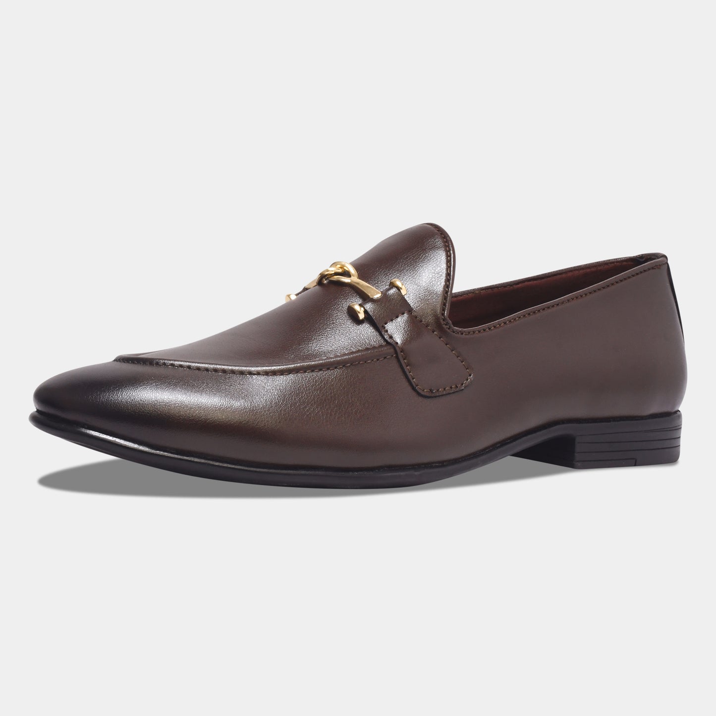 Wave Walker Command Classic Dress Brown Penny Loafers For Men