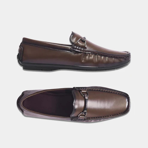 Wave Walker Forge Stylish Driving Brown Loafers For Men