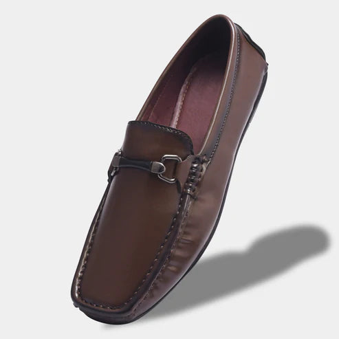 Wave Walker Forge Stylish Driving Brown Loafers For Men