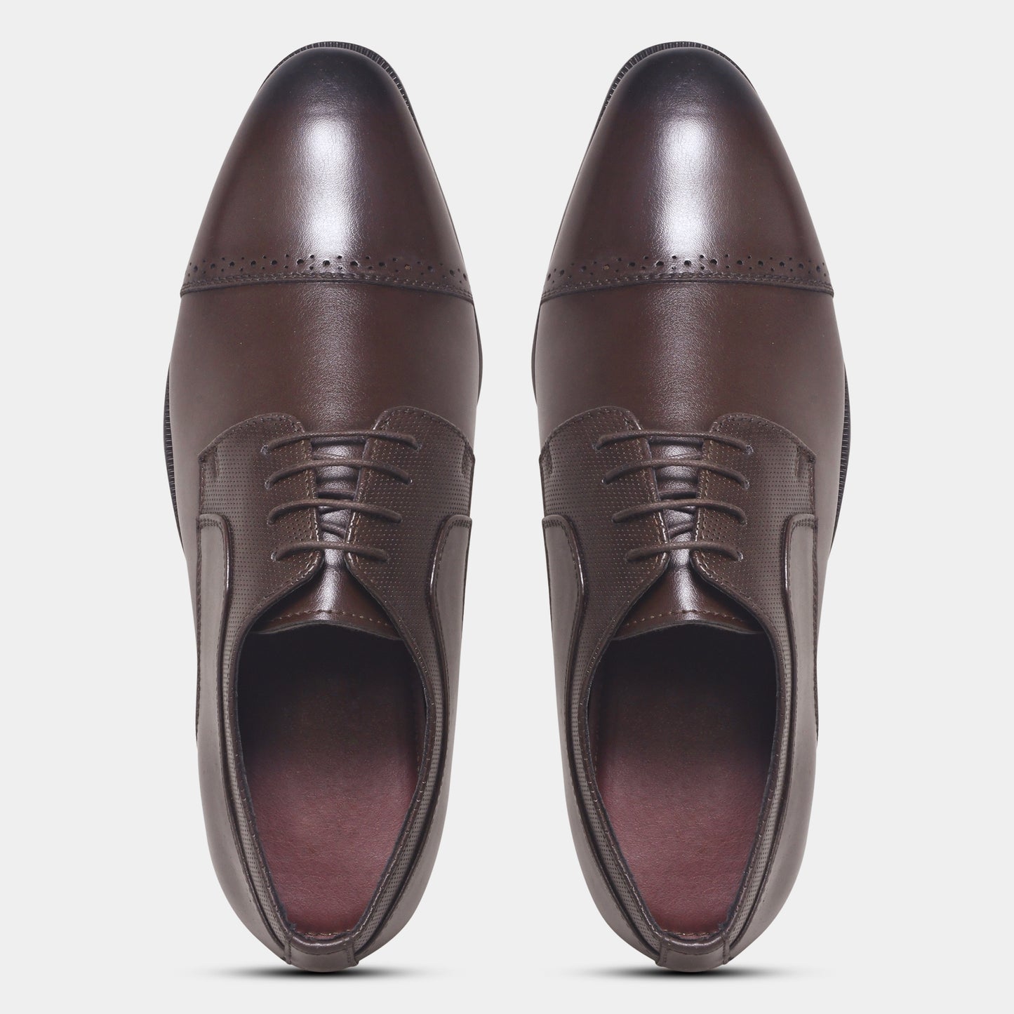 Wave Walker Grit Premium Oxford Brown Shoes For Men