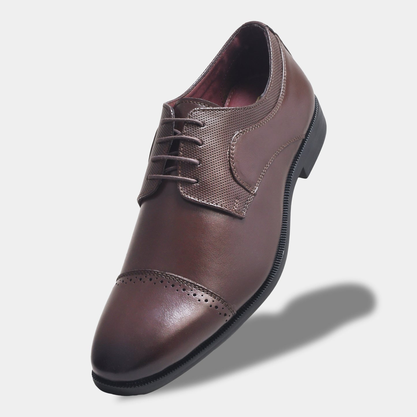 WAVEWALKER Grit Premium Oxford Brown Shoes For Men