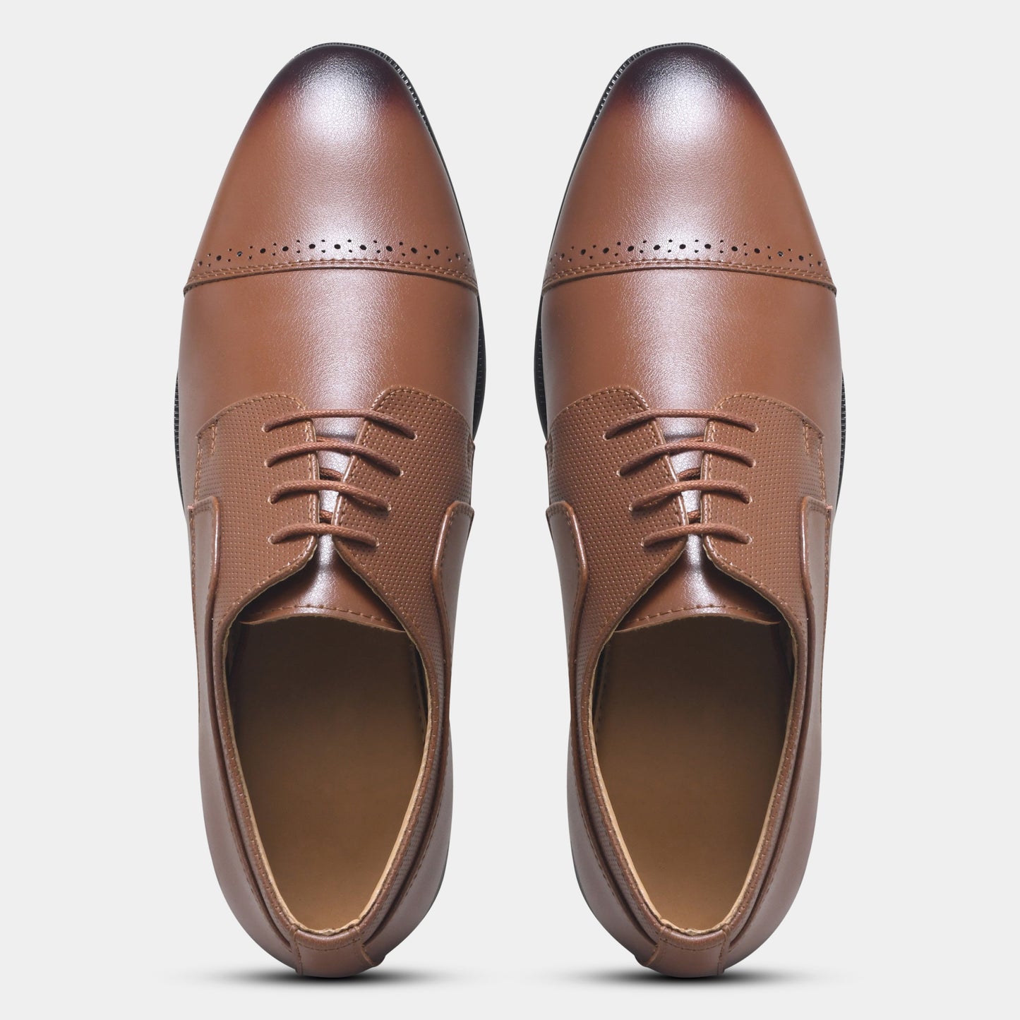 WAVEWALKER Grit Premium Oxford Brown Shoes For Men