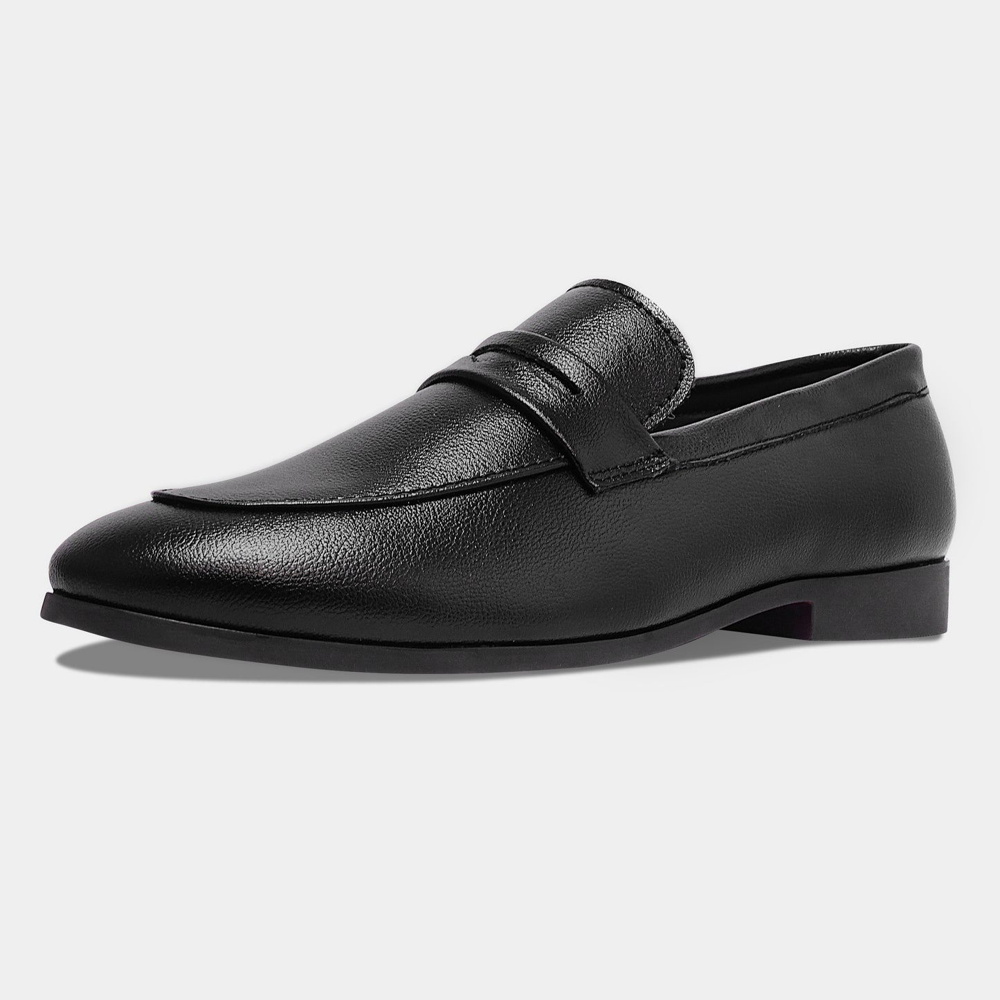 WAVEWALKER LEO Classic Dress Black Penny Loafers For Men
