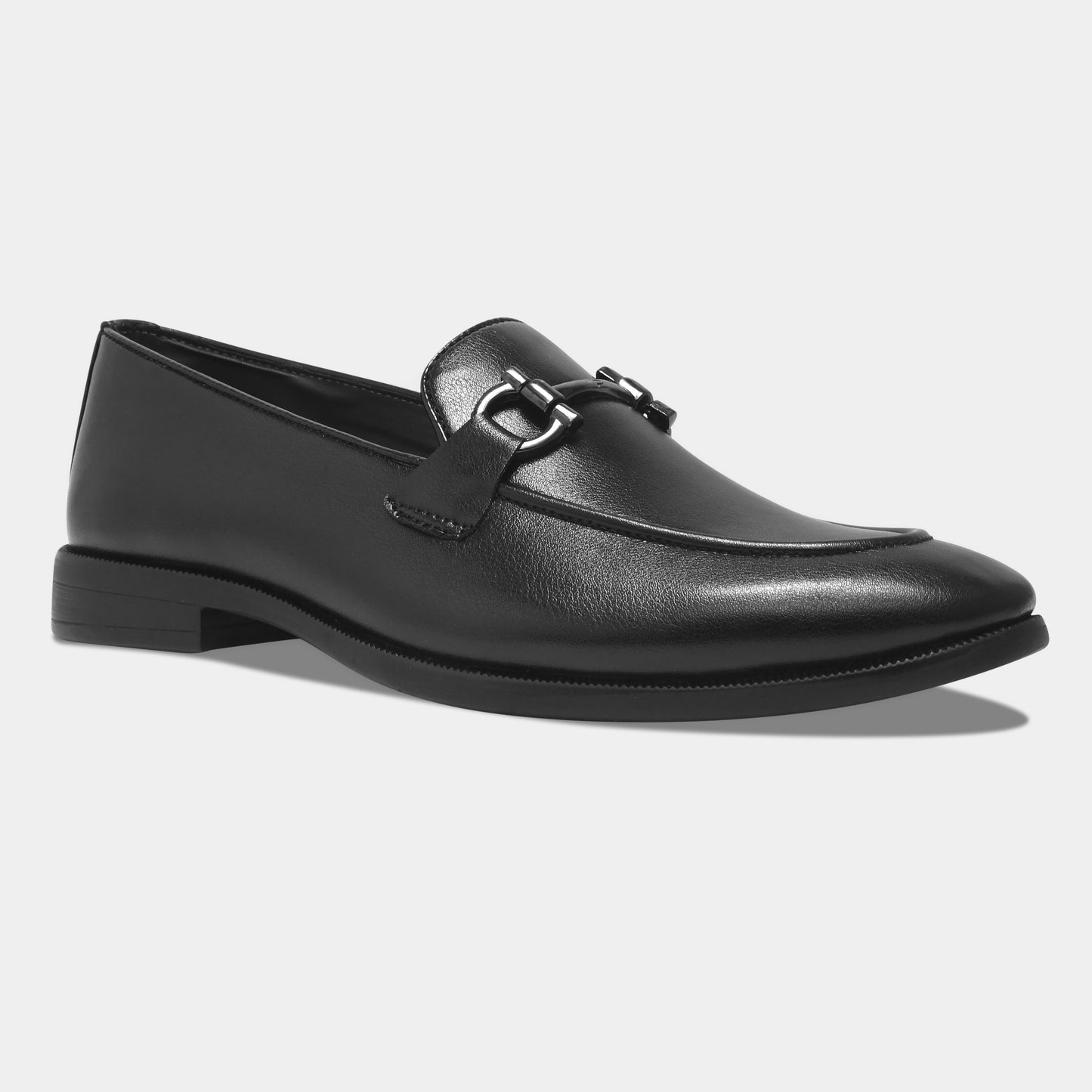 WAVEWALKER ONYX Classic Dress Black Penny Loafers For Men
