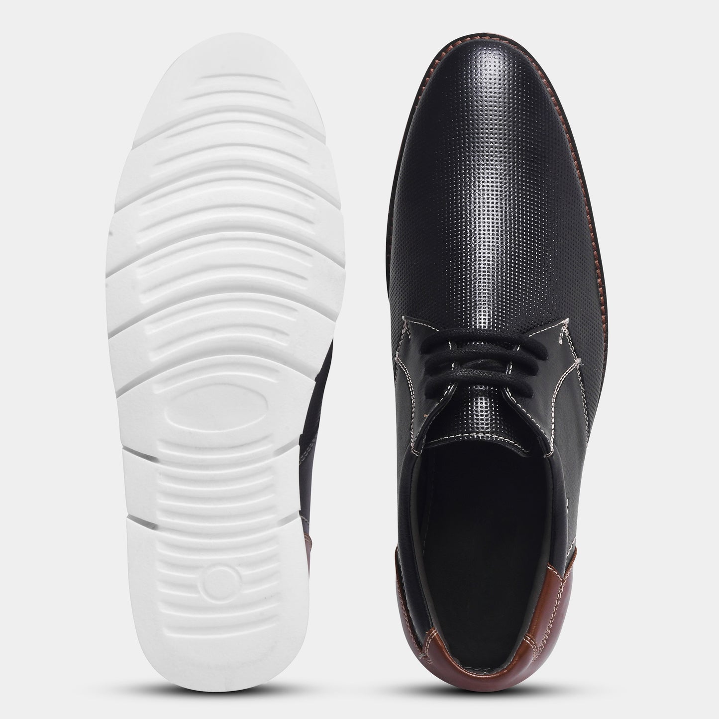 WAVEWALKER RUNNER Men Faux Leather Casual Lace-Ups Shoes