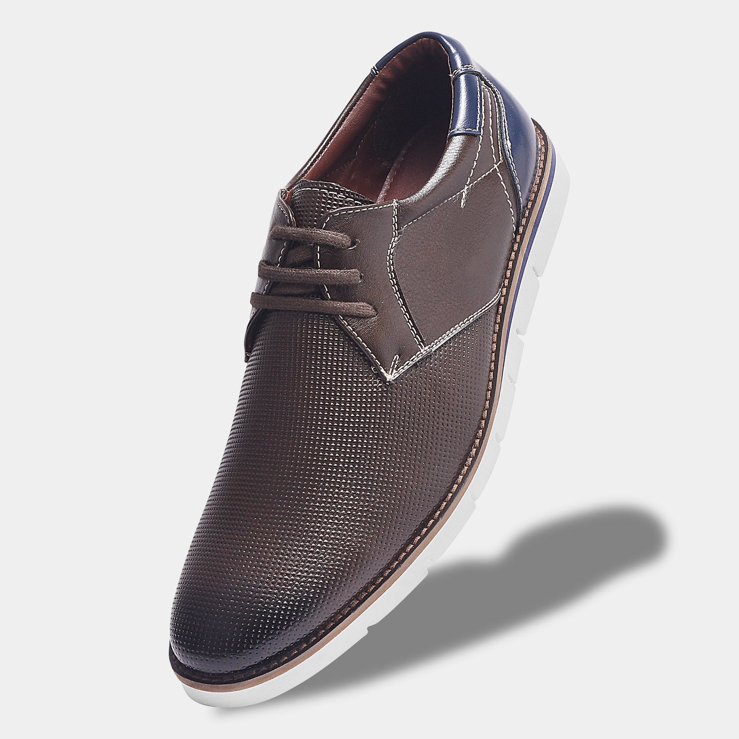 WAVEWALKER RUNNER Men Faux Leather Casual Lace-Ups Shoes