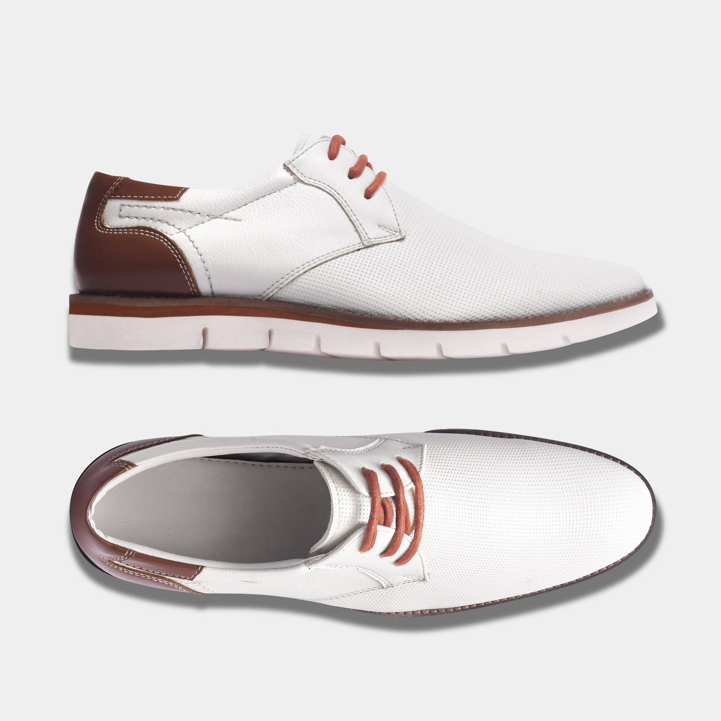 WAVEWALKER RUNNER Men Faux Leather Casual Lace-Ups Shoes