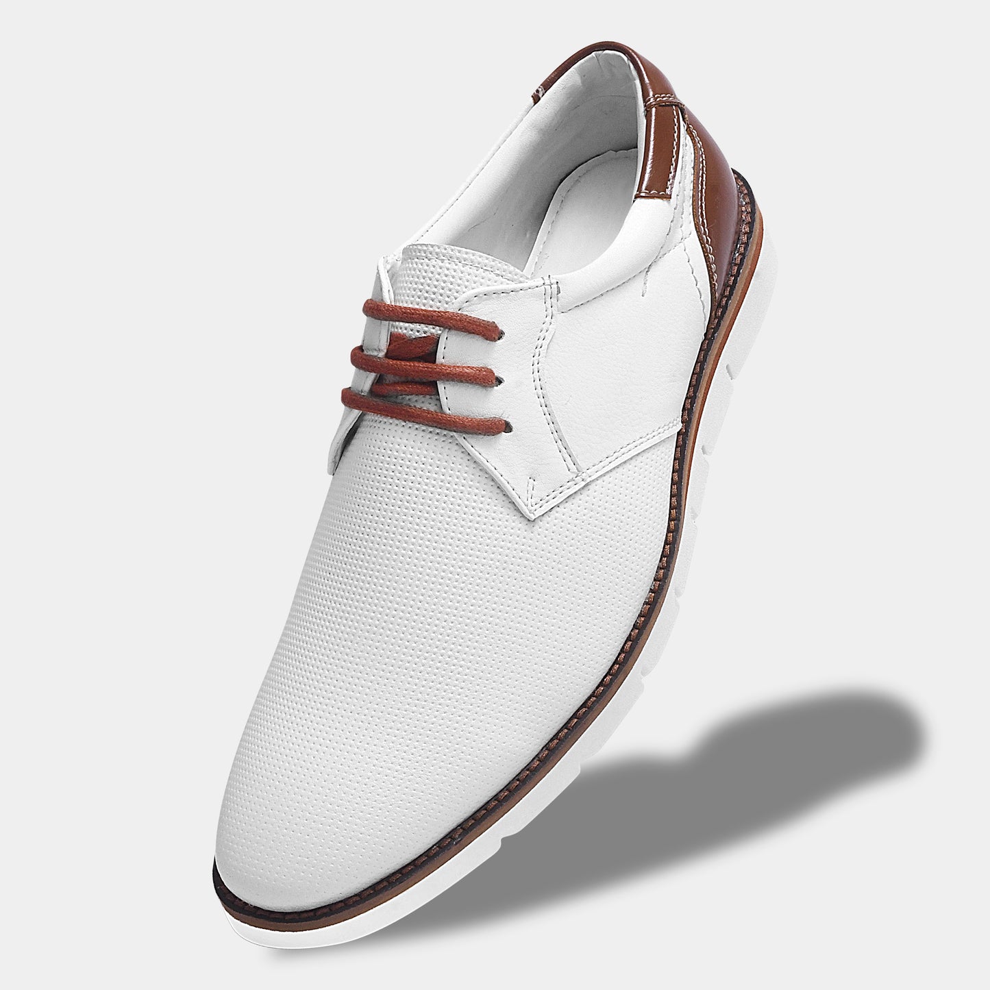 WAVEWALKER RUNNER Men Faux Leather Casual Lace-Ups Shoes