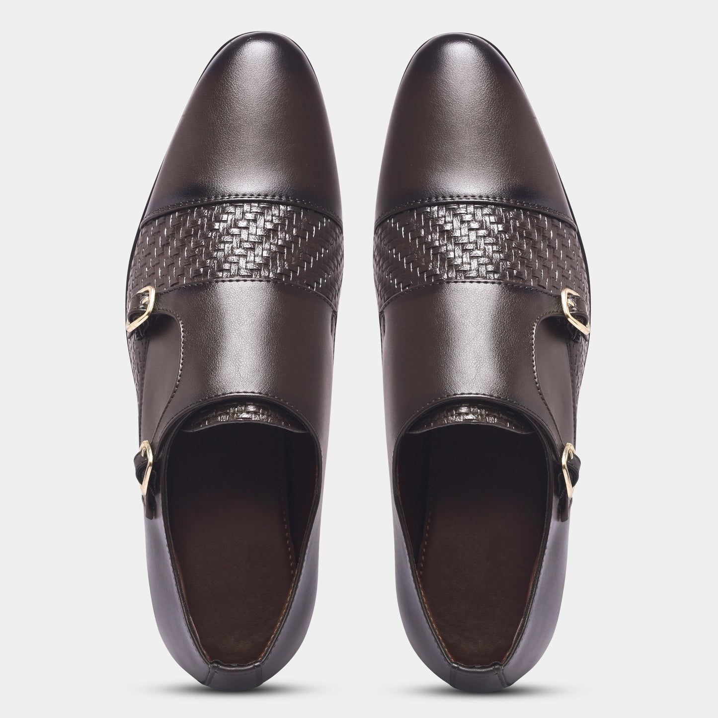 WAVEWALKER STEEL Men Premium Double Monk Strap Formal Shoes