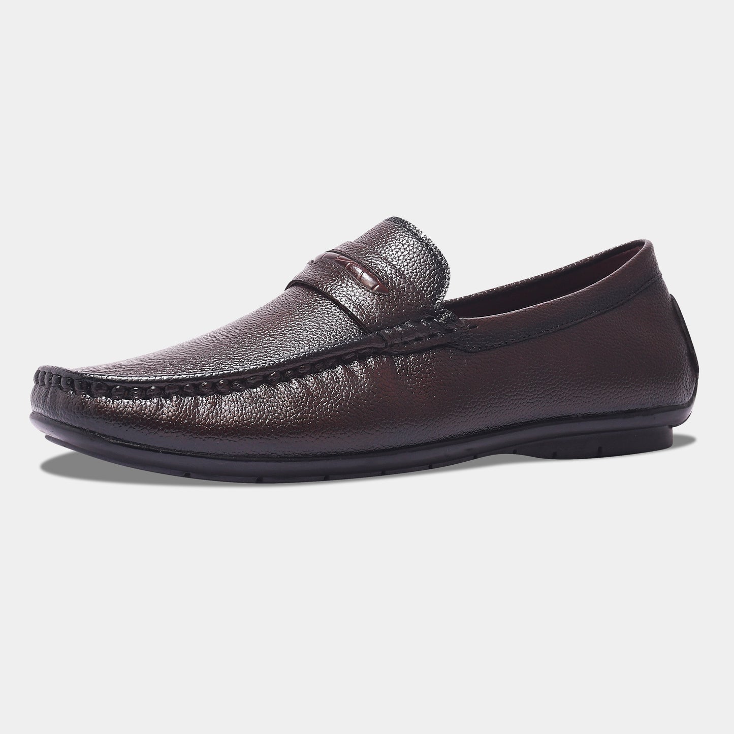 WAVEWALKER TITAN Classic Dress Black Penny Loafers For Men