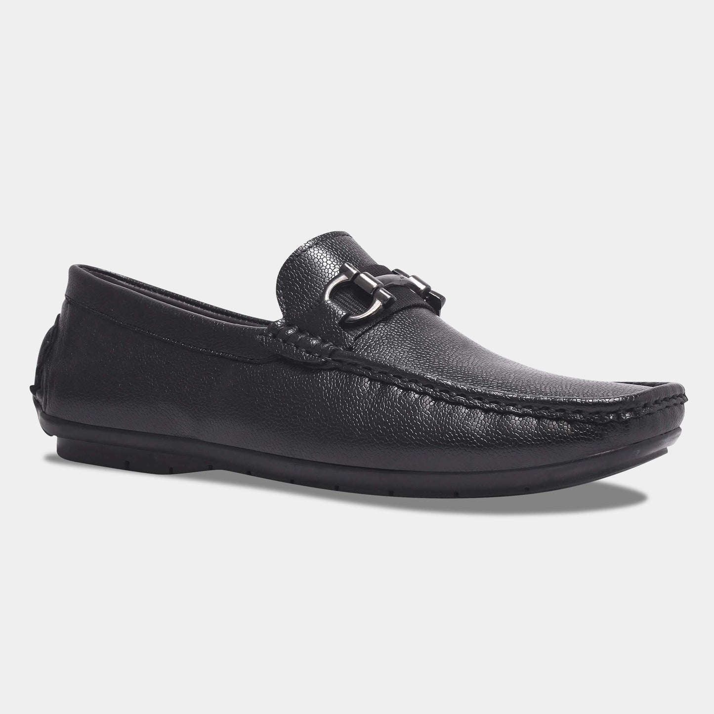 WAVEWALKER VALOR Classic Black Driving Loafers For Men