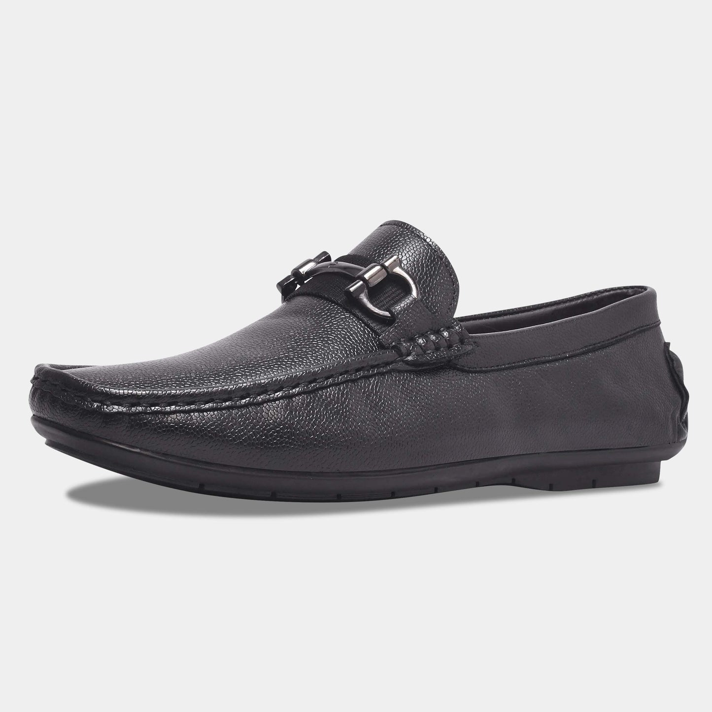 WAVEWALKER VALOR Classic Black Driving Loafers For Men