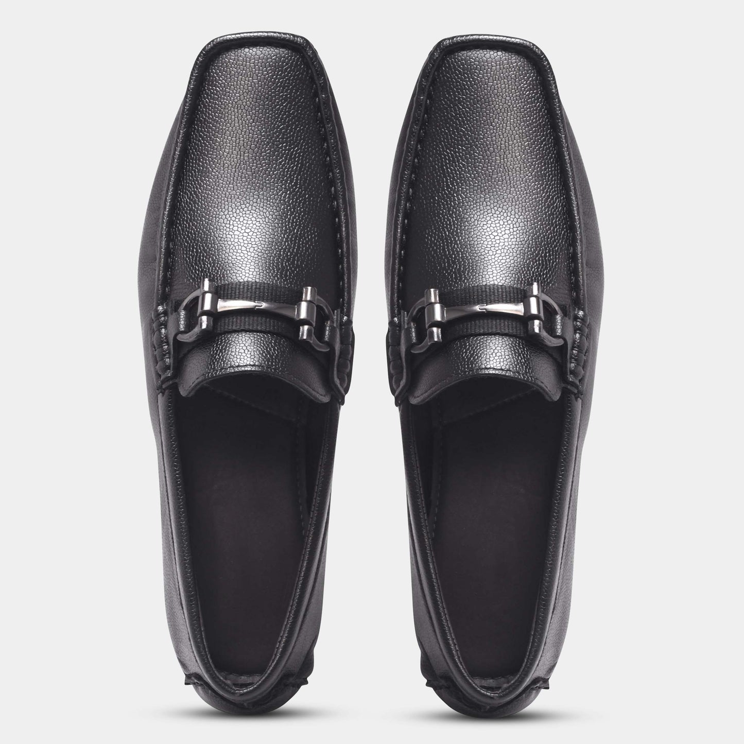 WAVEWALKER VALOR Classic Black Driving Loafers For Men