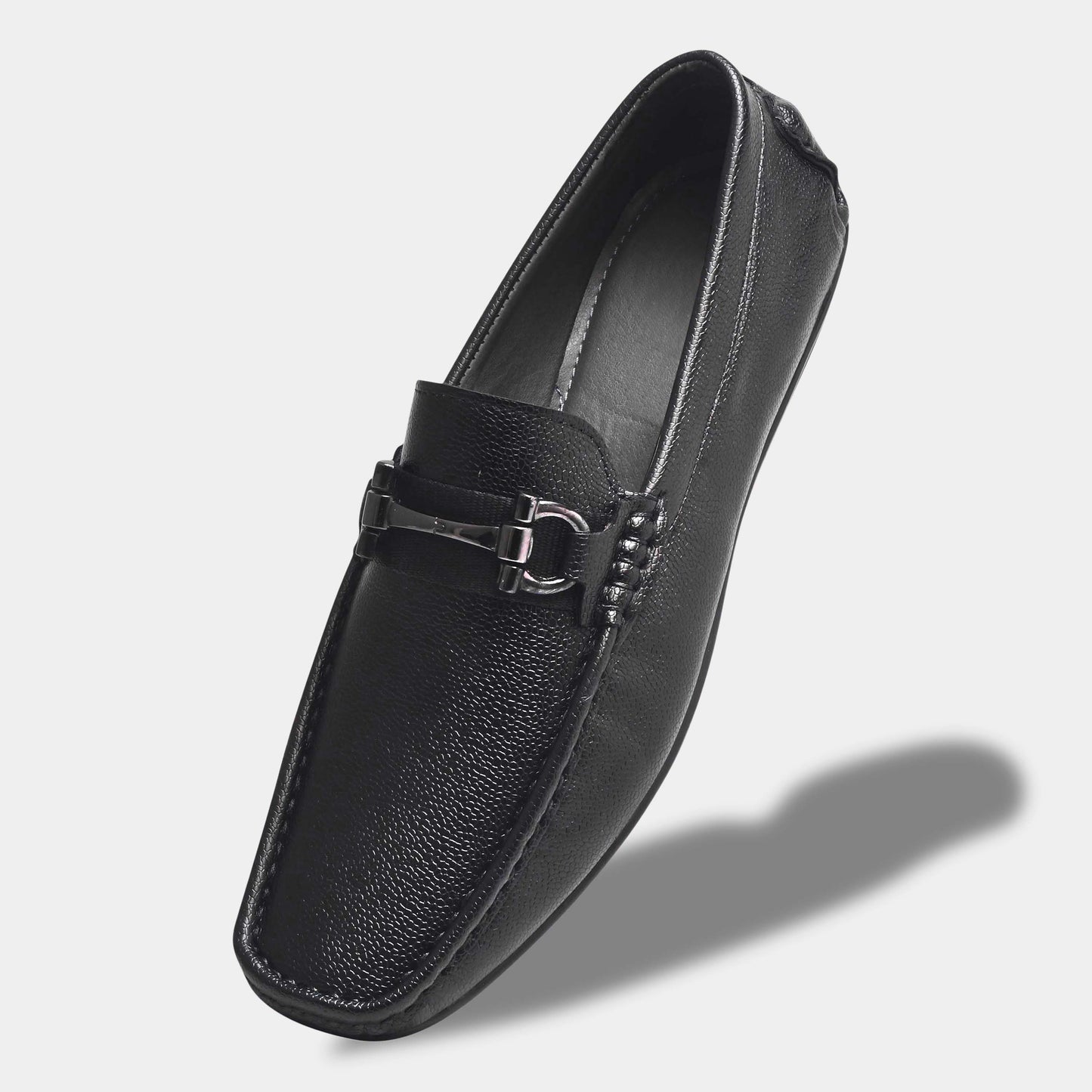 WAVEWALKER VALOR Classic Black Driving Loafers For Men