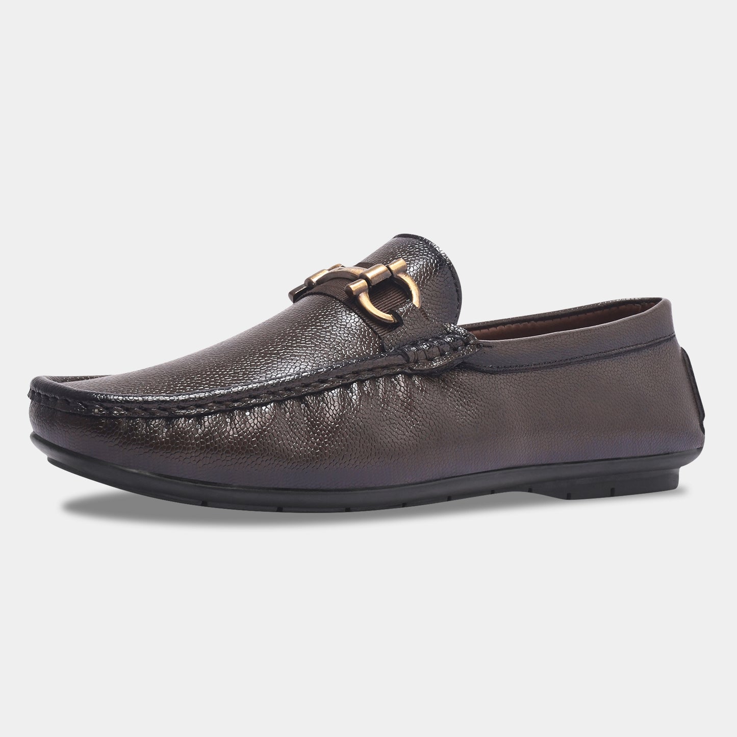 WAVEWALKER VALOR Classic Black Driving Loafers For Men