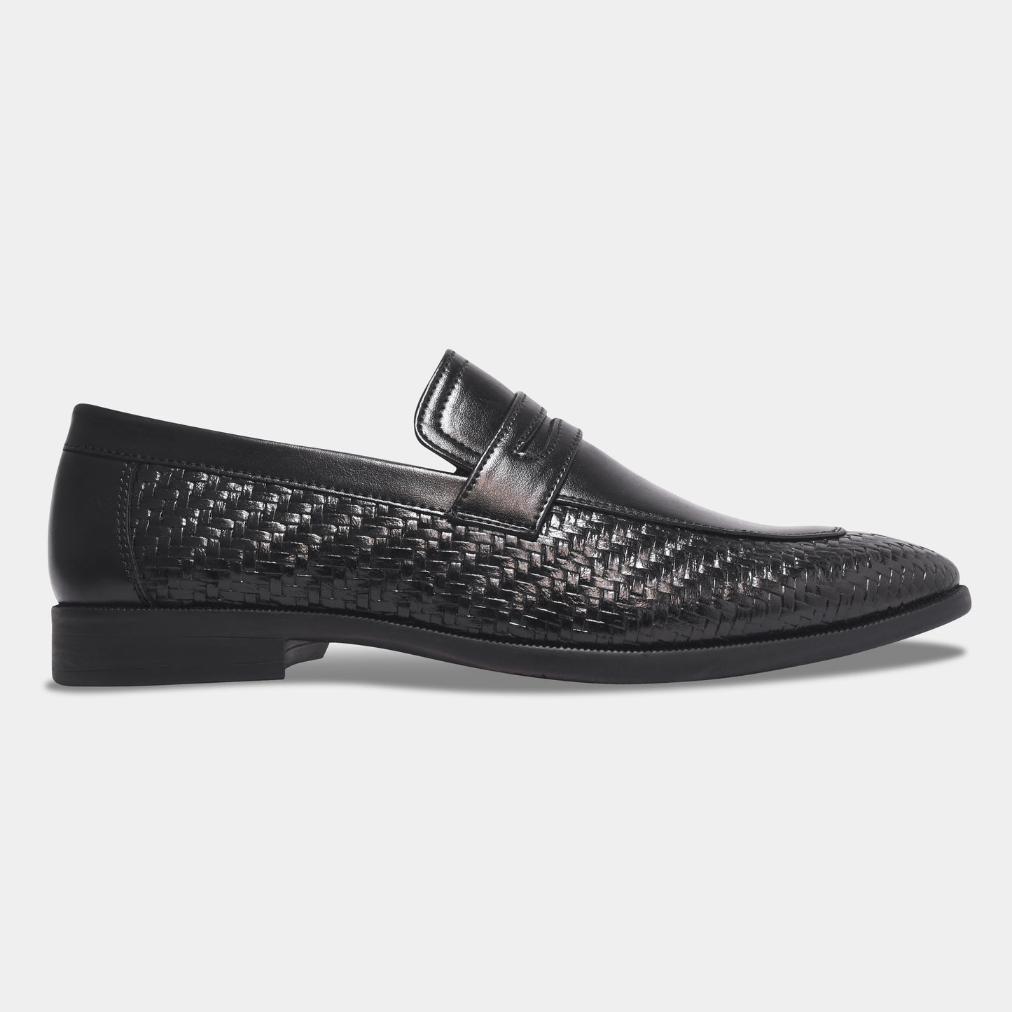 WAVEWALKER VANGUARD Handcrafted Woven Penny Loafers For Men