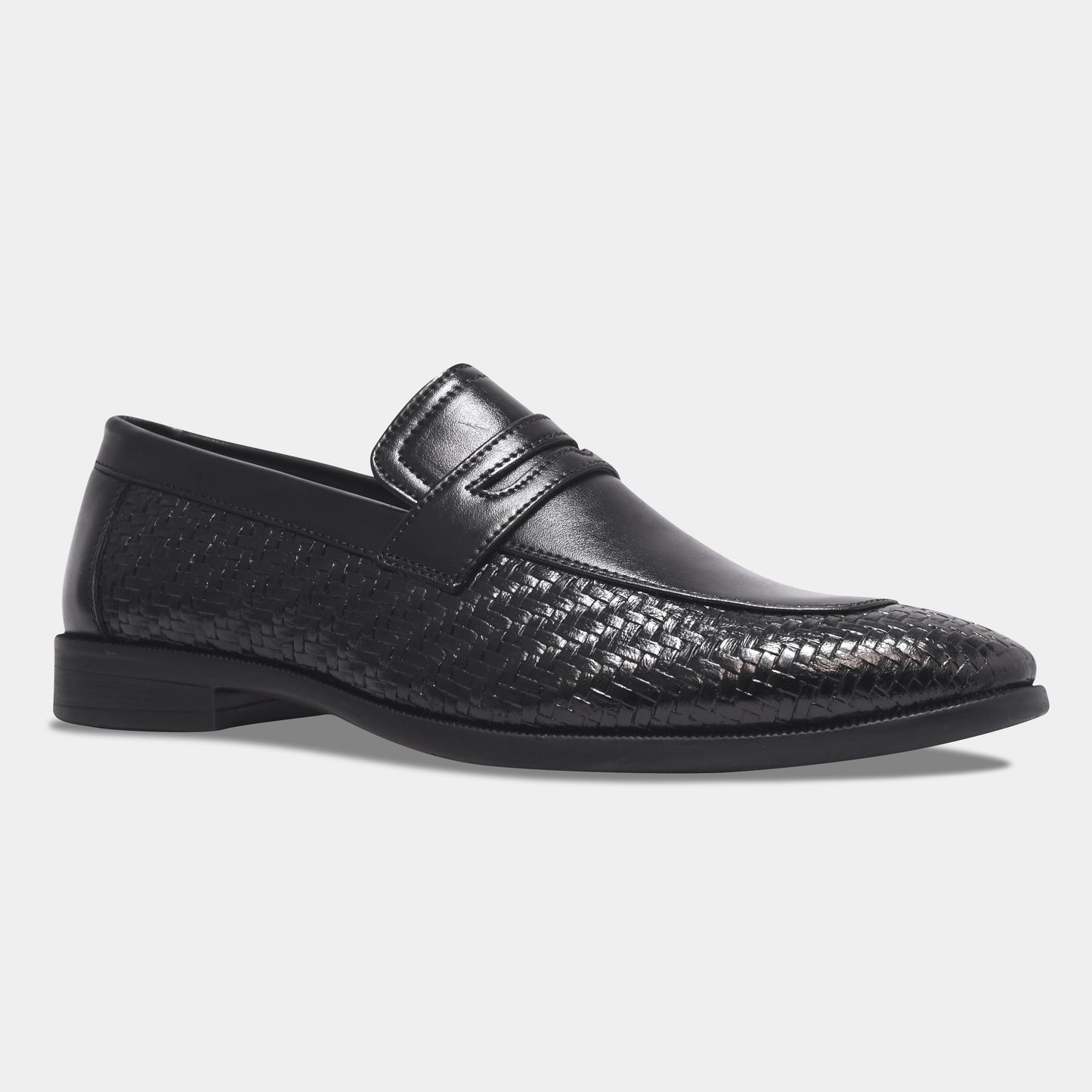 WAVEWALKER VANGUARD Handcrafted Woven Penny Loafers For Men