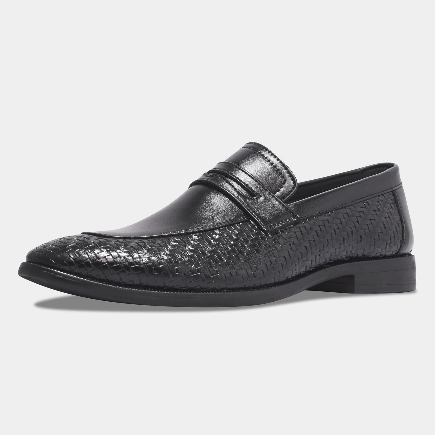 WAVEWALKER VANGUARD Handcrafted Woven Penny Loafers For Men