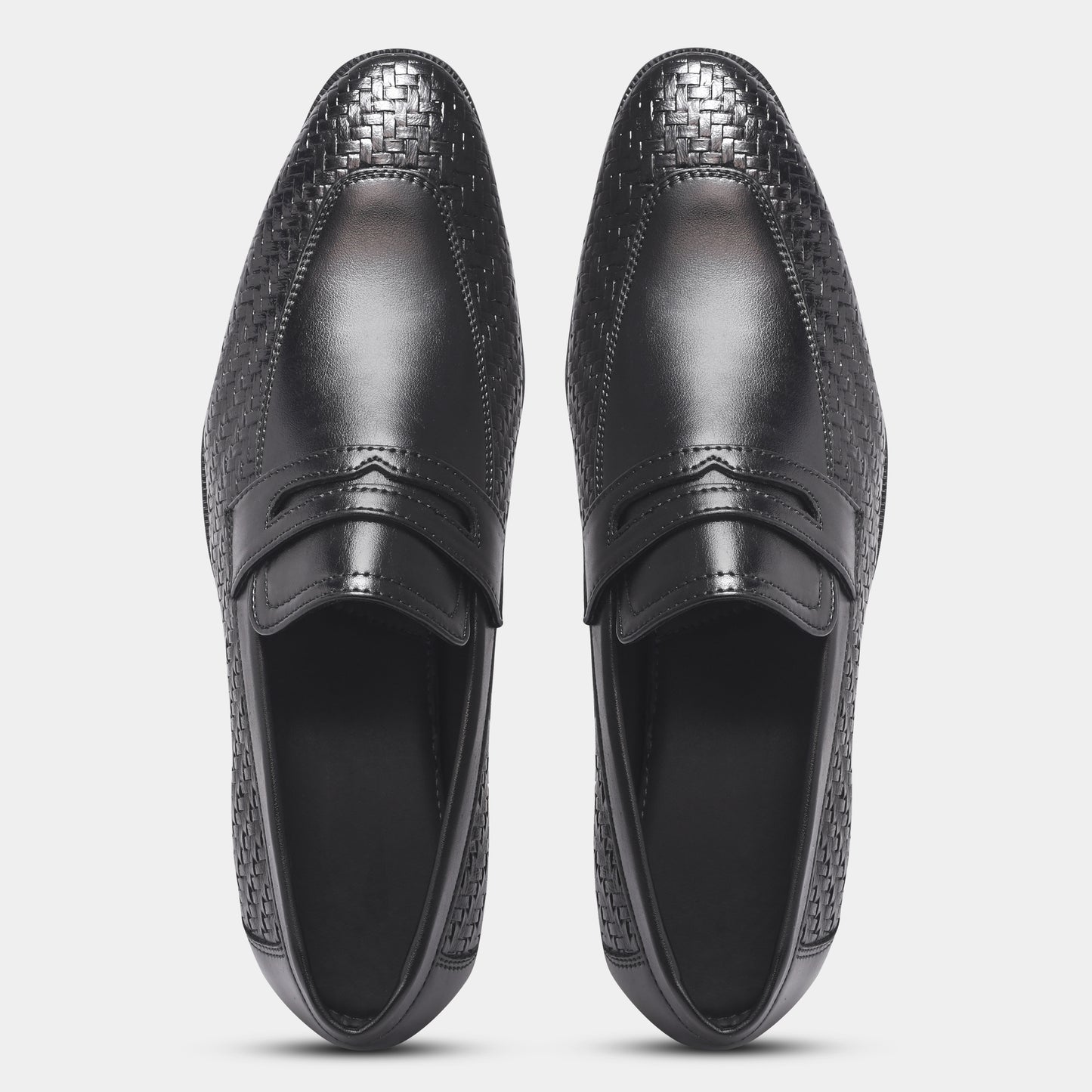 WAVEWALKER VANGUARD Handcrafted Woven Penny Loafers For Men