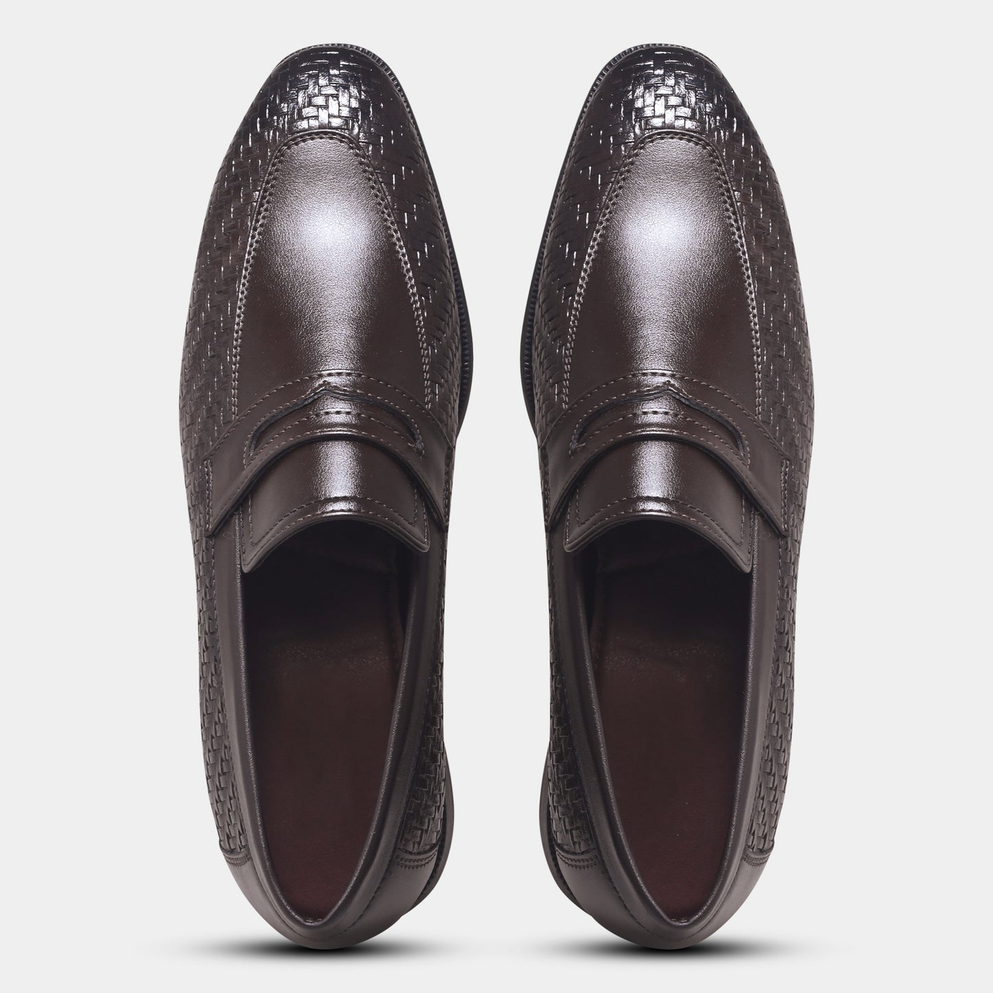 WAVEWALKER VANGUARD Handcrafted Woven Penny Loafers For Men