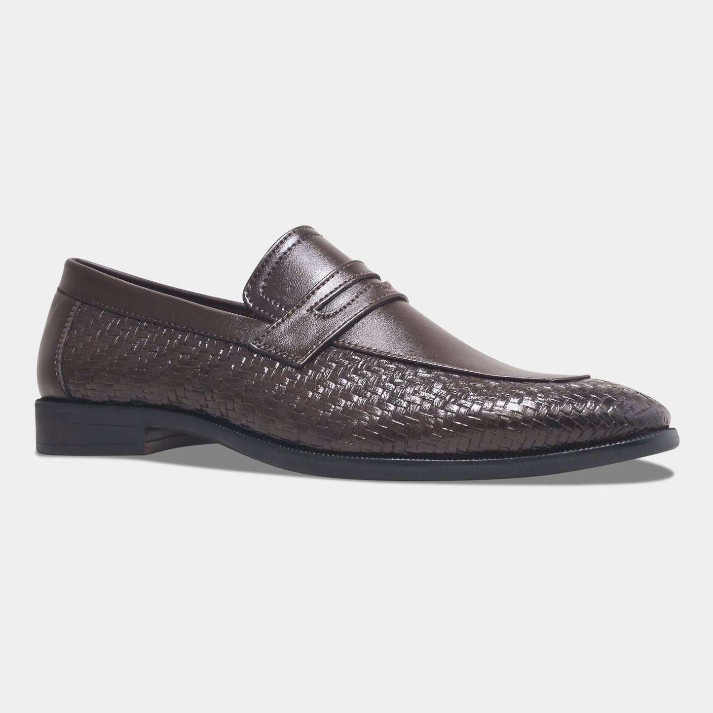 WAVEWALKER VANGUARD Handcrafted Woven Penny Loafers For Men