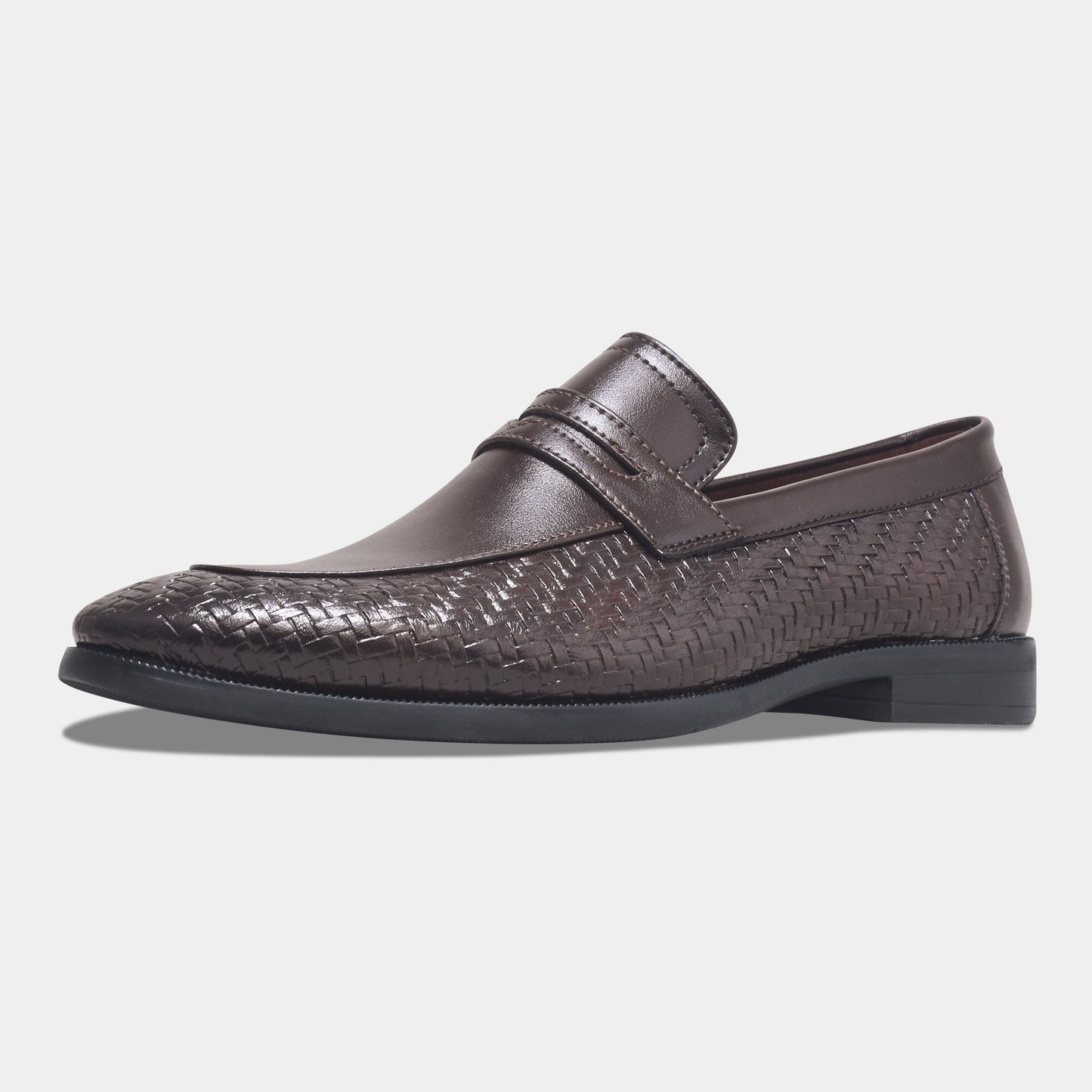 WAVEWALKER VANGUARD Handcrafted Woven Penny Loafers For Men